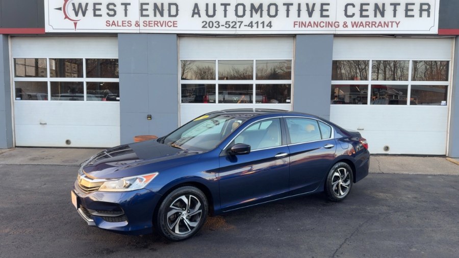 2016 Honda Accord Sedan 4dr I4 CVT LX, available for sale in Waterbury, Connecticut | West End Automotive Center. Waterbury, Connecticut