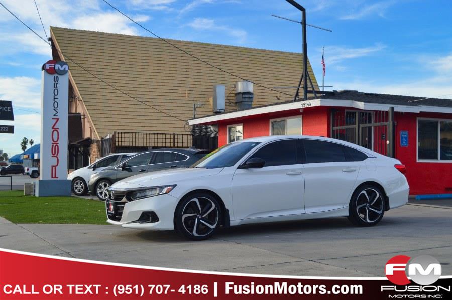 Used 2022 Honda Accord Sedan in Moreno Valley, California | Fusion Motors Inc. Moreno Valley, California