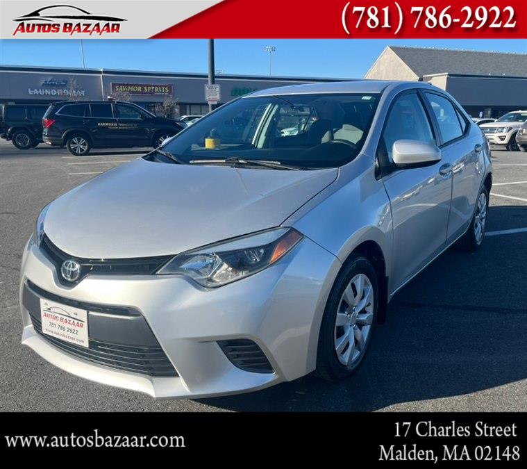Used 2016 Toyota Corolla in Malden, Massachusetts | Auto Bazaar. Malden, Massachusetts