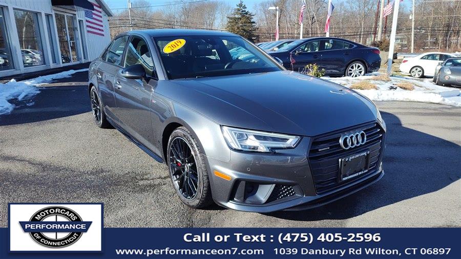 Used 2019 Audi A4 in Wilton, Connecticut | Performance Motor Cars Of Connecticut LLC. Wilton, Connecticut