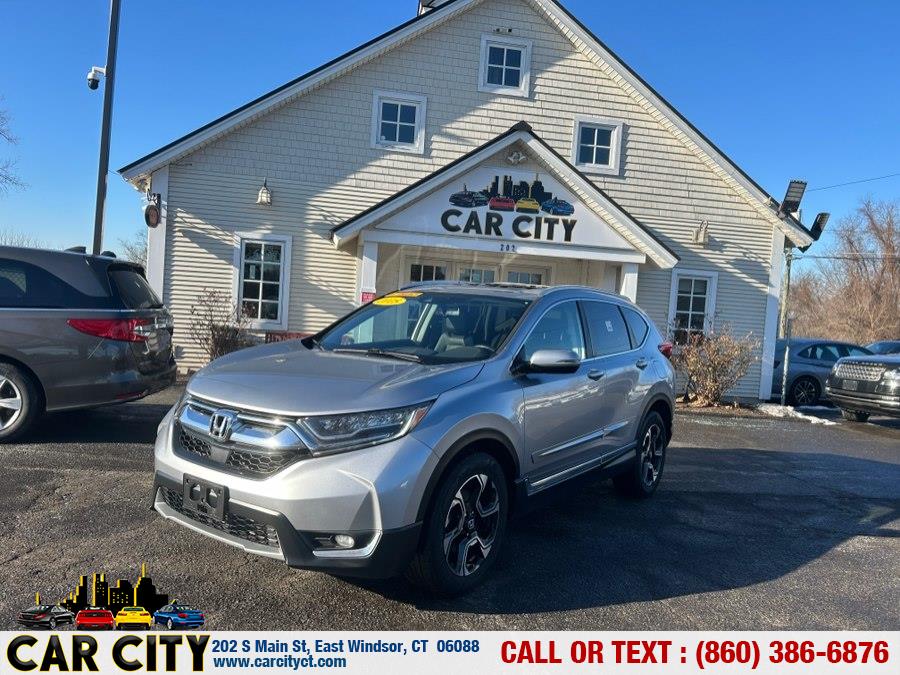 2018 Honda CR-V Touring AWD, available for sale in East Windsor, Connecticut | Car City LLC. East Windsor, Connecticut