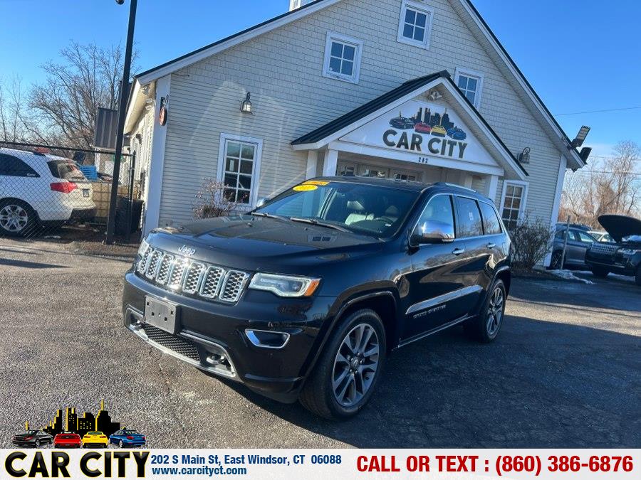 2017 Jeep Grand Cherokee Overland 4x4, available for sale in East Windsor, Connecticut | Car City LLC. East Windsor, Connecticut