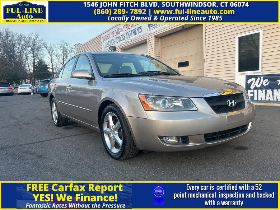 2006 Hyundai Sonata 4dr Sdn LX V6 Auto, available for sale in South Windsor , Connecticut | Ful-line Auto LLC. South Windsor , Connecticut