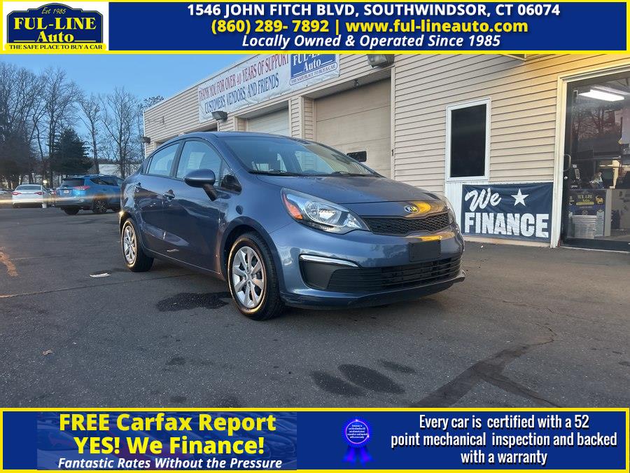 Used 2016 Kia Rio in South Windsor , Connecticut | Ful-line Auto LLC. South Windsor , Connecticut