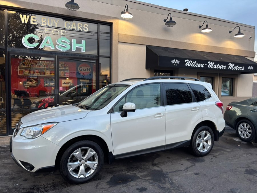 2015 Subaru Forester 4dr CVT 2.5i Limited PZEV, available for sale in New haven, Connecticut | Wilson Maturo Motors. New haven, Connecticut