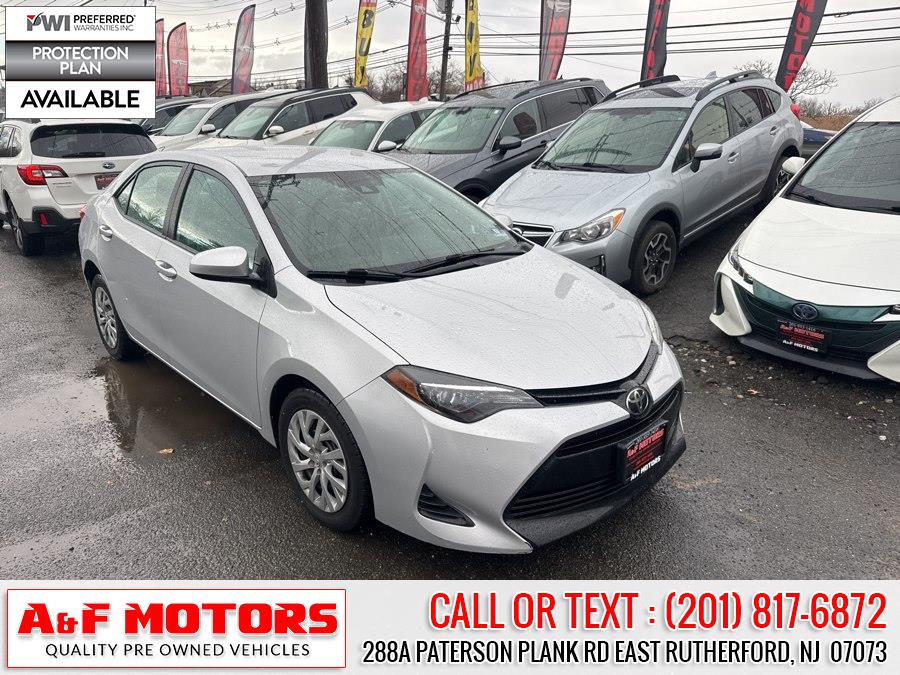 2019 Toyota Corolla LE CVT (Natl), available for sale in East Rutherford, New Jersey | A&F Motors LLC. East Rutherford, New Jersey