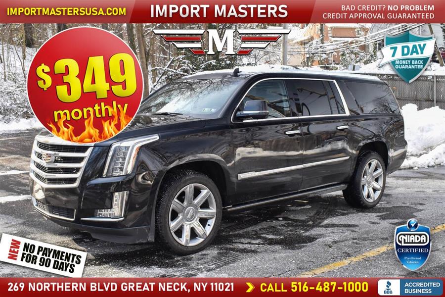 Used 2017 Cadillac Escalade Esv in Great Neck, New York | Camy Cars. Great Neck, New York