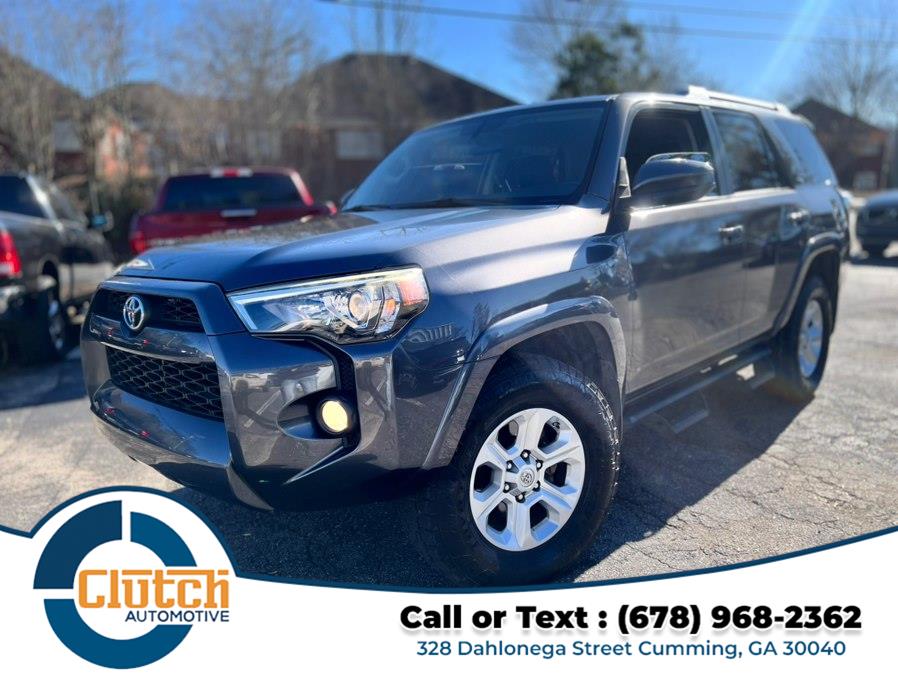 2016 Toyota 4Runner 4WD 4dr V6 SR5 Premium (Natl), available for sale in Cumming, Georgia | Clutch Automotive. Cumming, Georgia