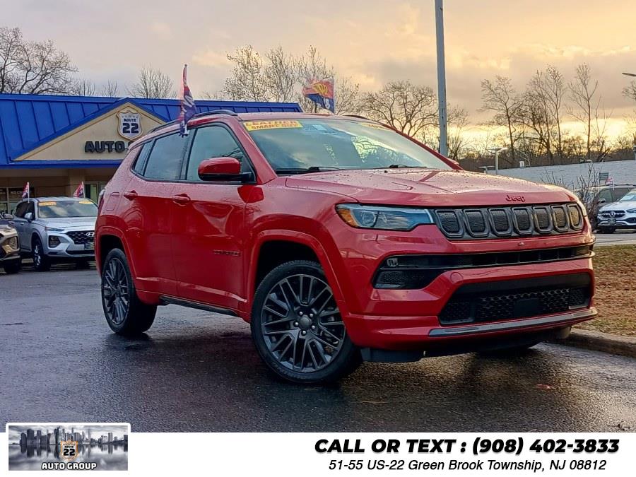 Used 2022 Jeep Compass in Green Brook Township, New Jersey | Route 22 Auto Group. Green Brook Township, New Jersey