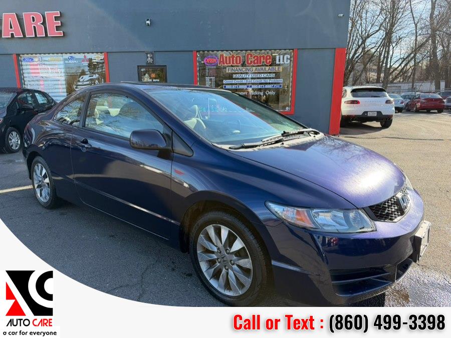 Used 2009 Honda Civic Cpe in Vernon , Connecticut | Auto Care Motors. Vernon , Connecticut