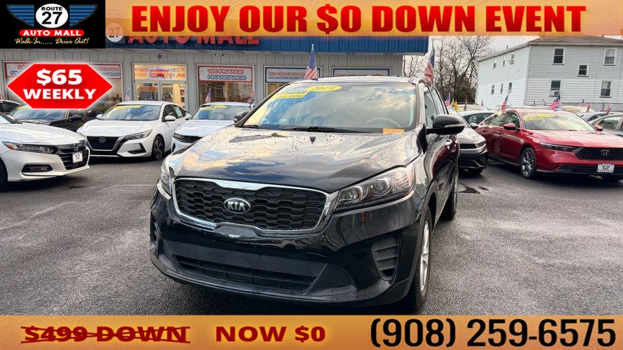 2019 Kia Sorento LX Sport Utility 4D, available for sale in Linden, New Jersey | Route 27 Auto Mall. Linden, New Jersey