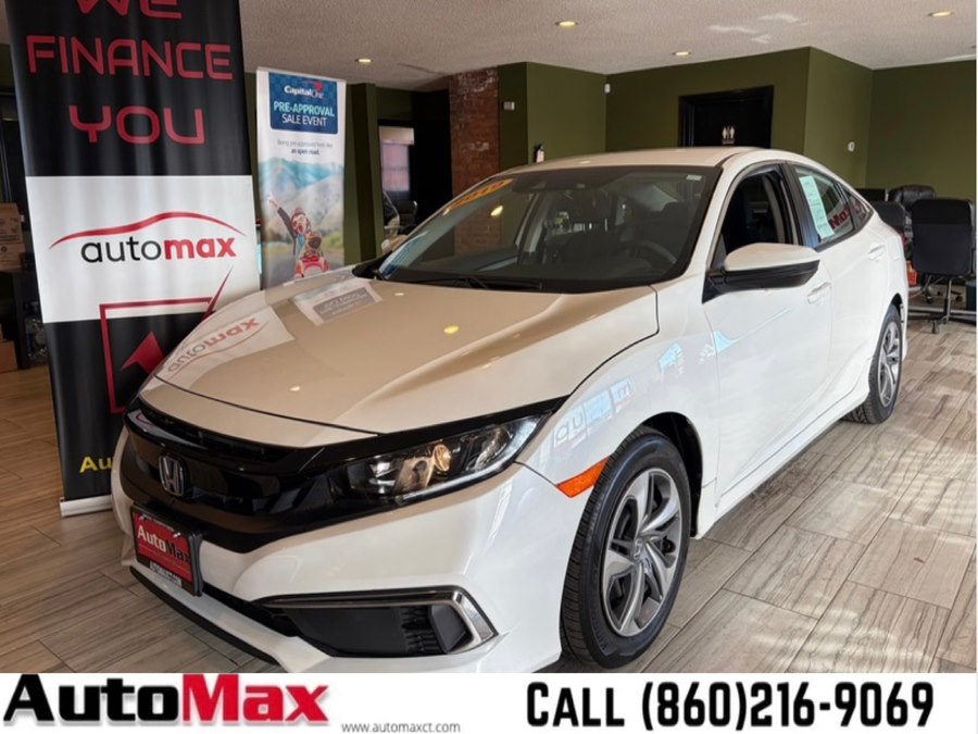 2019 Honda Civic Sedan LX CVT, available for sale in West Hartford, Connecticut | AutoMax. West Hartford, Connecticut