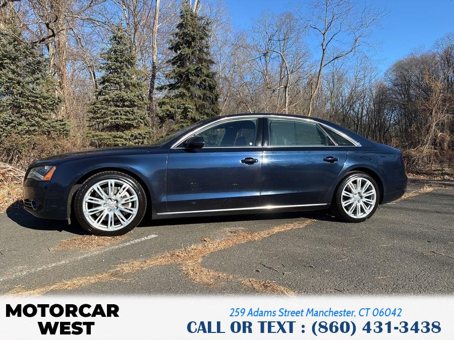 Used 2011 Audi A8 L in Manchester, Connecticut | Motorcar West. Manchester, Connecticut