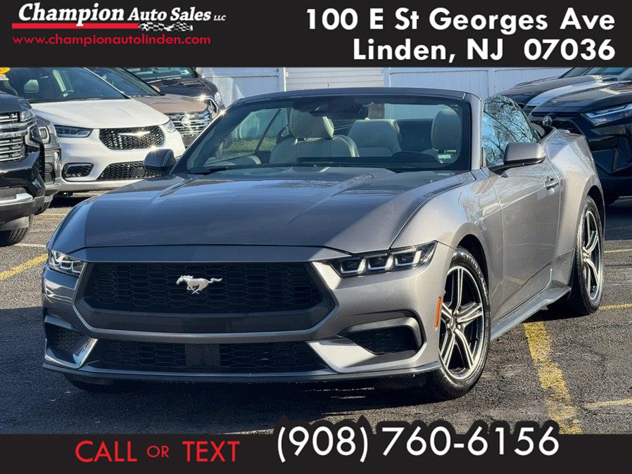 Used 2024 Ford Mustang in Linden, New Jersey | Champion Auto Sales. Linden, New Jersey