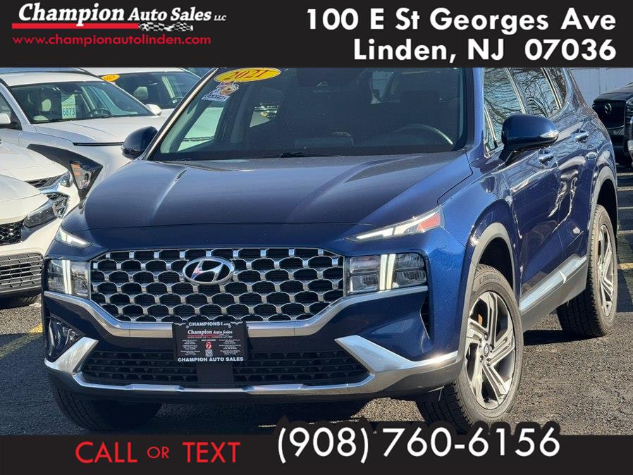Used 2021 Hyundai Santa Fe in Linden, New Jersey | Champion Auto Sales. Linden, New Jersey