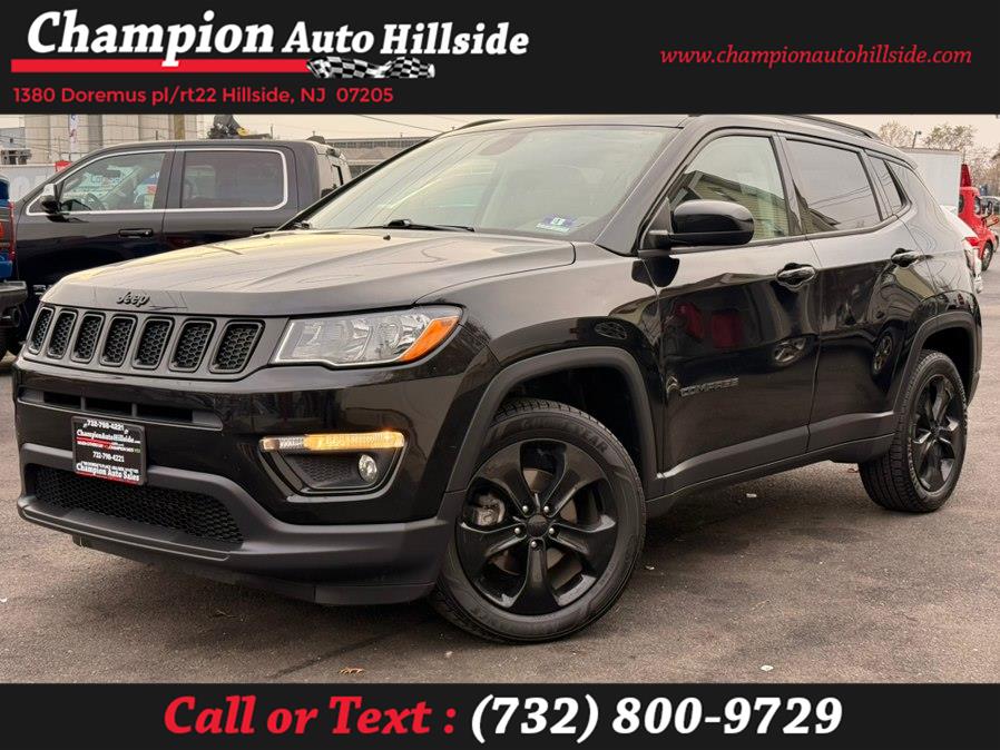 2019 Jeep Compass Latitude 4x4, available for sale in Hillside, New Jersey | Champion Auto Hillside. Hillside, New Jersey