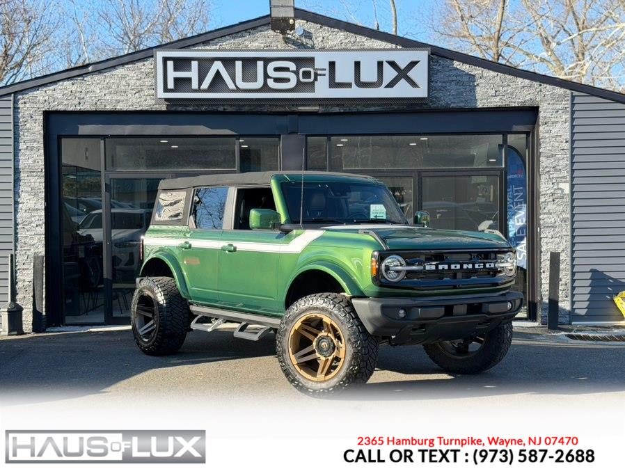 2022 Ford Bronco Outer Banks 4 Door 4x4, available for sale in Wayne, New Jersey | Haus of Lux. Wayne, New Jersey