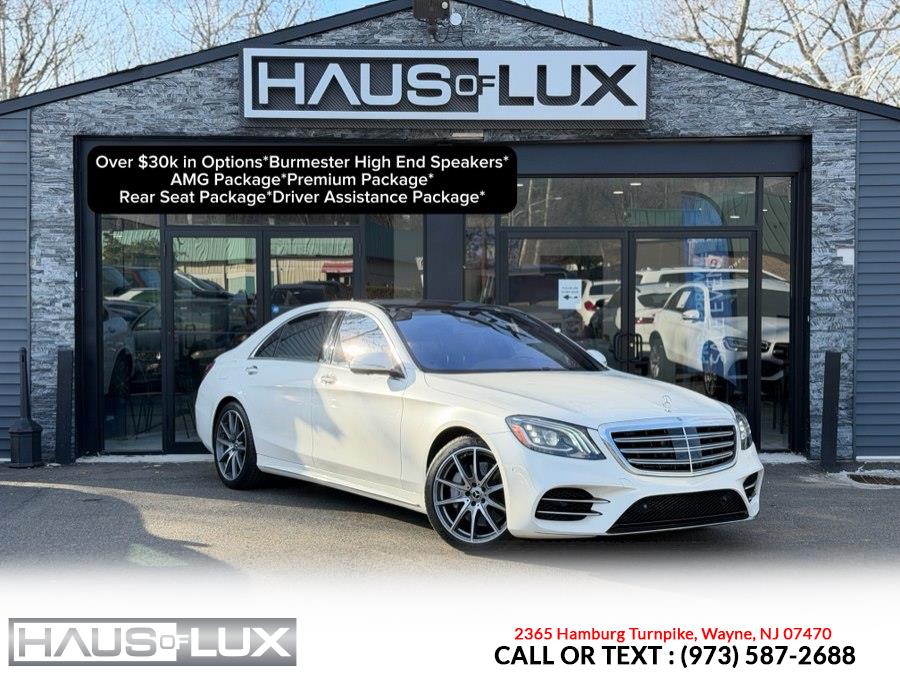 2019 Mercedes-Benz S-Class S 560 4MATIC Sedan, available for sale in Wayne, New Jersey | Haus of Lux. Wayne, New Jersey