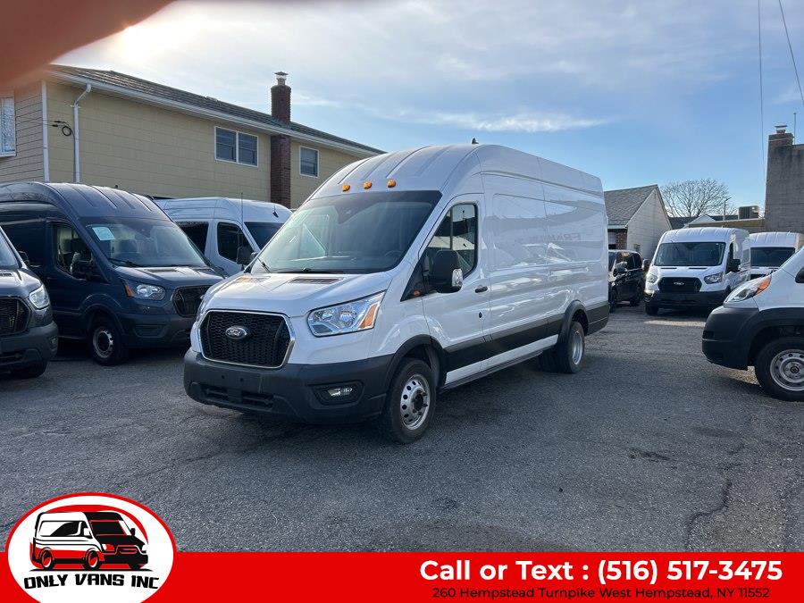 Used Ford Transit Cargo Van T-350 HD 148" EL Hi Rf 10360 GVWR DRW RWD 2022 | Only Vans Inc. West Hempstead, New York
