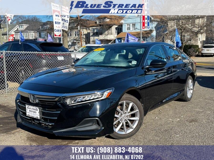 Used 2021 Honda Accord Sedan in Elizabeth, New Jersey | Blue Streak Motors. Elizabeth, New Jersey