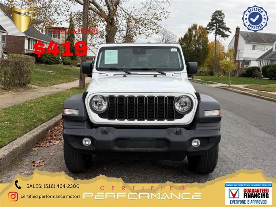 2025 Jeep Wrangler Sport S, available for sale in Valley Stream, New York | Certified Performance Motors. Valley Stream, New York