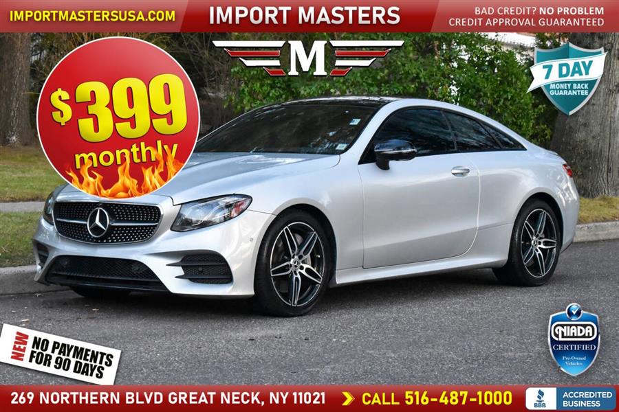 Used Mercedes-benz E-class E 450 2dr Coupe 2019 | Camy Cars. Great Neck, New York