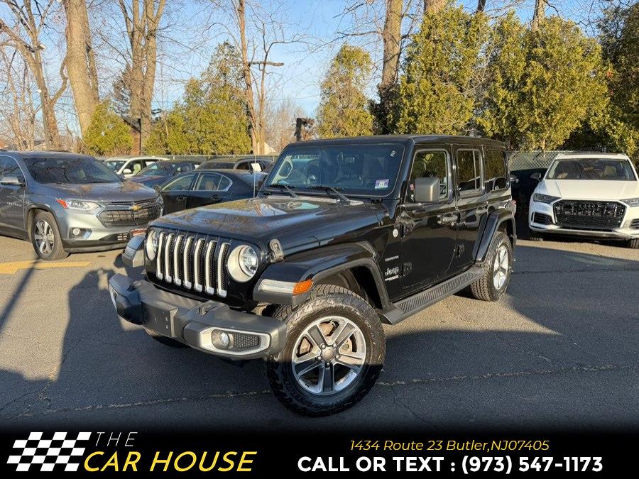 2019 Jeep Wrangler Unlimited Sahara 4x4, available for sale in Butler, New Jersey | The Car House. Butler, New Jersey