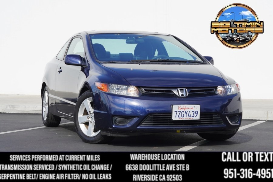 Used 2007 Honda Civic Cpe EX in Riverside, California | Big Timin Motors LLC. Riverside, California