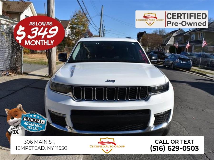 Used 2022 Jeep Grand Cherokee l in Hempstead, New York | Certified Automotive Group. Hempstead, New York