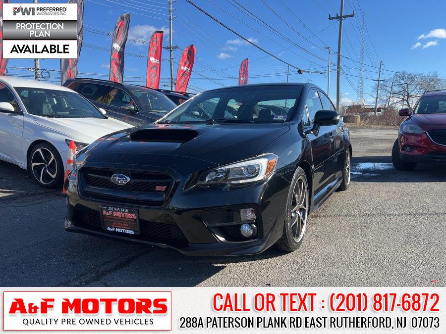 Used Subaru WRX STI 4dr Sdn Limited w/Lip Spoiler 2016 | A&F Motors LLC. East Rutherford, New Jersey