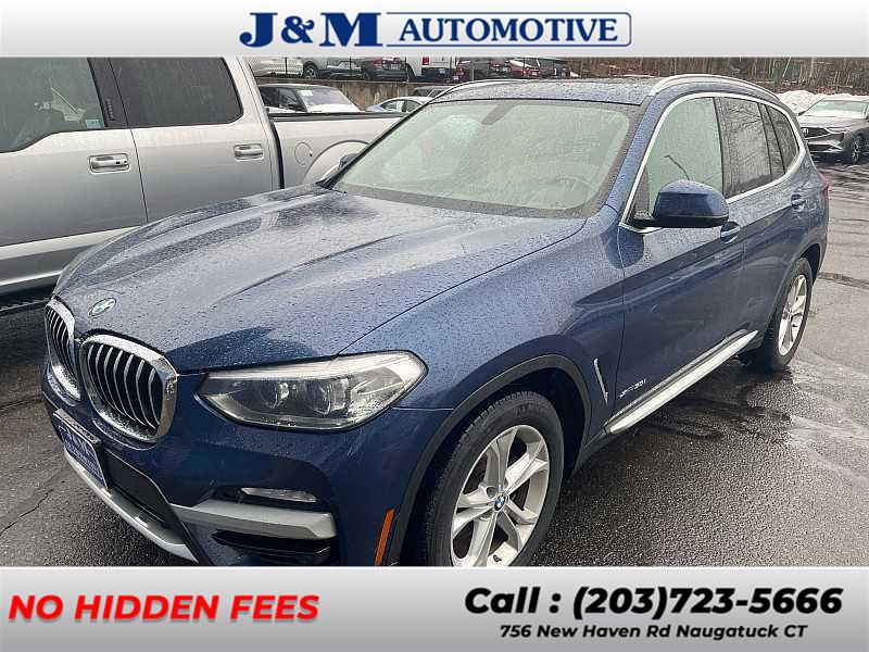 2018 BMW X3 xDrive30i, available for sale in Naugatuck, Connecticut | J&M Automotive Sls&Svc LLC. Naugatuck, Connecticut