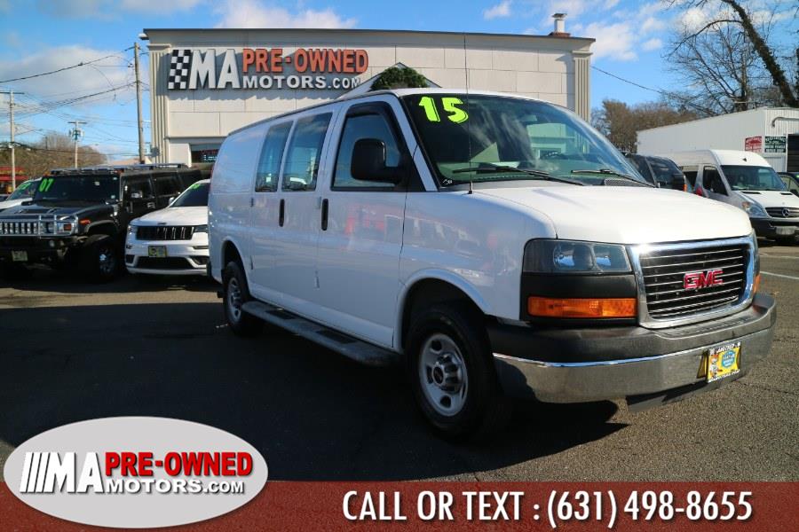 Used 2015 GMC Savana Cargo Van in Huntington Station, New York | M & A Motors. Huntington Station, New York