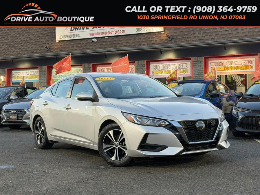 2022 Nissan Sentra SV CVT, available for sale in Union, New Jersey | Drive Auto Boutique. Union, New Jersey