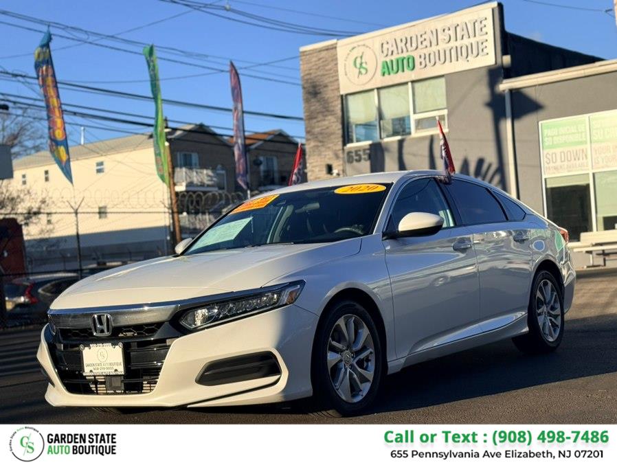 2020 Honda Accord Sedan LX 1.5T CVT, available for sale in Elizabeth, New Jersey | Garden State Auto Boutique. Elizabeth, New Jersey