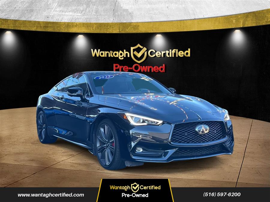 Used 2022 Infiniti Q60 in Wantagh, New York | Wantagh Certified. Wantagh, New York