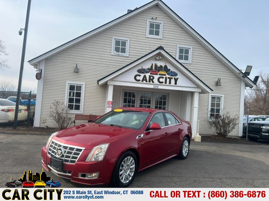 2013 Cadillac CTS Sedan 4dr Sdn 3.0L Luxury AWD, available for sale in East Windsor, Connecticut | Car City LLC. East Windsor, Connecticut