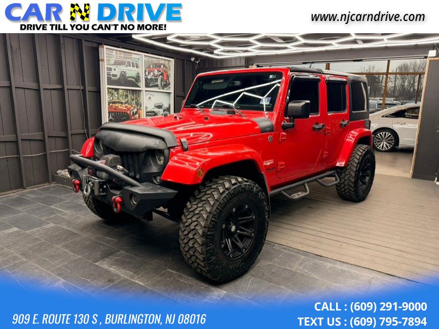 Used Jeep Wrangler Unlimited Sahara 2015 | Car N Drive. Burlington, New Jersey