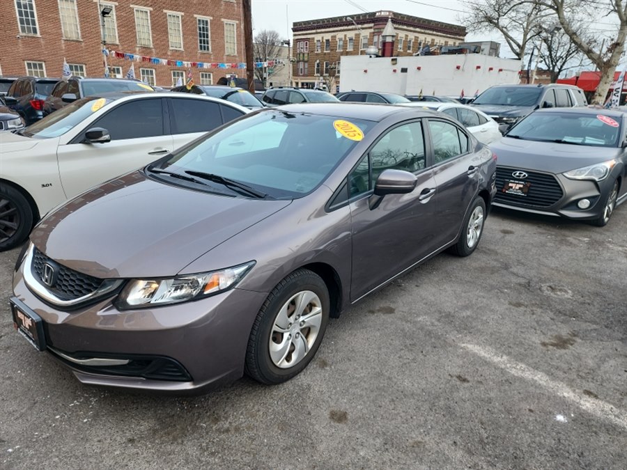 2015 Honda Civic Sedan 4dr CVT LX, available for sale in Plainfield, New Jersey | Best Cars R Us LLC. Plainfield, New Jersey