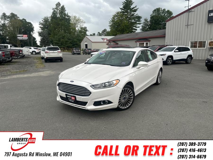 Used 2015 Ford Fusion in Winslow, Maine | Lamberts Auto Group LLC. Winslow, Maine