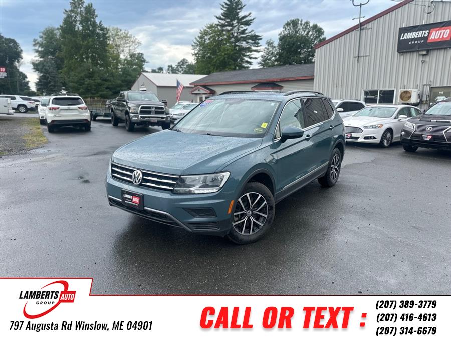 Used 2021 Volkswagen Tiguan in Winslow, Maine | Lamberts Auto Group LLC. Winslow, Maine