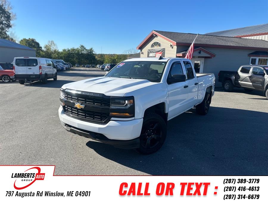 Used 2018 Chevrolet Silverado 1500 in Winslow, Maine | Lamberts Auto Group LLC. Winslow, Maine