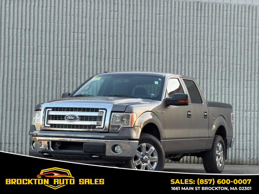 2013 Ford F-150 4WD SuperCrew 157" XLT, available for sale in BROCKTON, Massachusetts | Brockton Auto Sales Inc. BROCKTON, Massachusetts