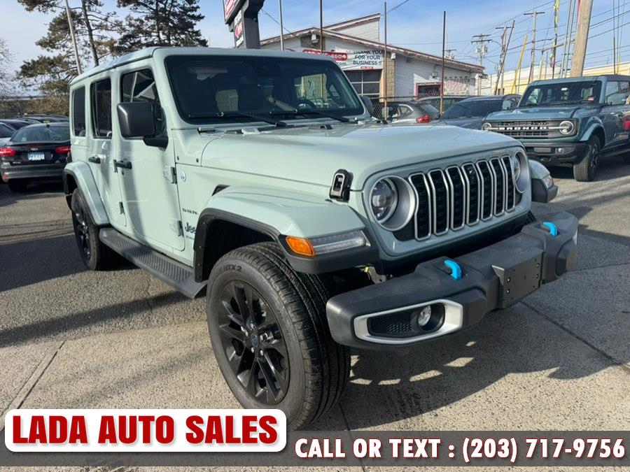 2024 Jeep Wrangler 4xe Sahara 4x4, available for sale in Bridgeport, Connecticut | Lada Auto Sales. Bridgeport, Connecticut