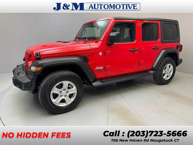 Used Jeep Wrangler Unlimited Sport S 2021 | J&M Automotive Sls&Svc LLC. Naugatuck, Connecticut