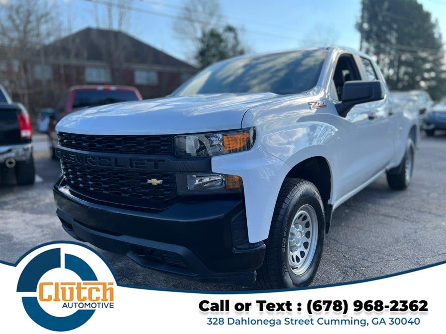 2020 Chevrolet Silverado 1500 4WD Double Cab 147" Work Truck, available for sale in Cumming, Georgia | Clutch Automotive. Cumming, Georgia