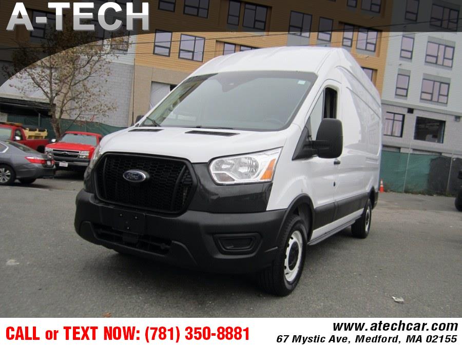 2021 Ford Transit Cargo Van T-250 148" Hi Rf 9070 GVWR RWD, available for sale in Medford, Massachusetts | A-Tech. Medford, Massachusetts