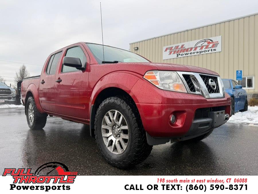 2014 Nissan Frontier 4WD Crew Cab SWB Auto SV, available for sale in East Windsor, Connecticut | Full Throttle Power Sports LLC. East Windsor, Connecticut