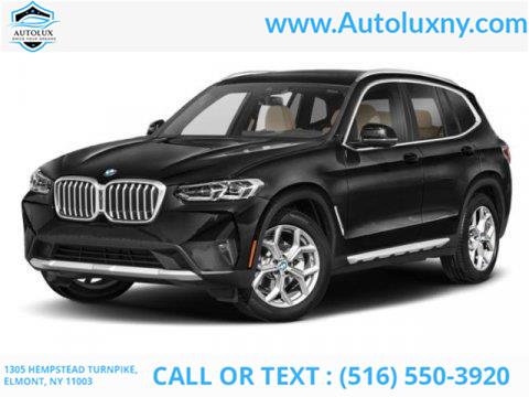 2022 BMW X3 xDrive30i, available for sale in Elmont, New York | Auto Lux. Elmont, New York