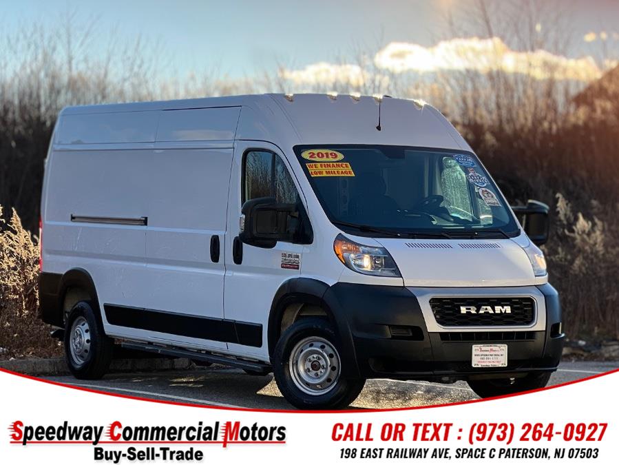 2019 Ram ProMaster Cargo Van 2500 High Roof 159" WB, available for sale in Paterson, New Jersey | Speedway Commercial Motors LLC. Paterson, New Jersey