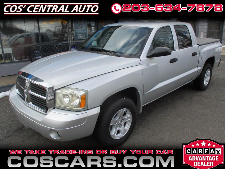 2007 Dodge Dakota 4WD Quad Cab 131" SLT, available for sale in Meriden, Connecticut | Cos Central Auto. Meriden, Connecticut